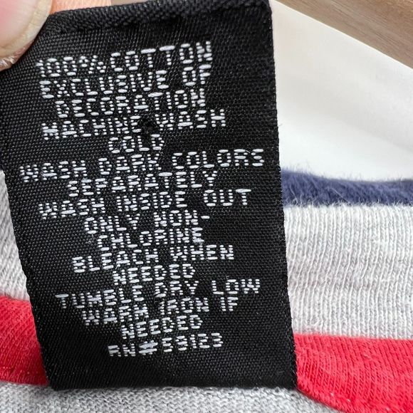 Fubu polo shirt XL vintage striped mens 90's streetwear hip hop attached t-shirt - Picture 6 of 8